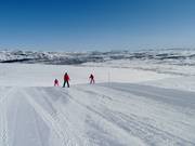 View of the Setesdal from the the peak 
