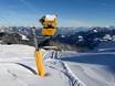 Snow reliability Tux Alps – Snow reliability Spieljoch – Fügen