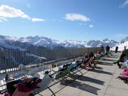 Sun terrace of the Jenneralm