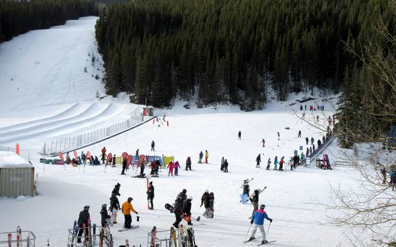 Ski resorts for beginners in Kananaskis Country – Beginners Nakiska