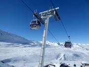 Moraine - 10pers. Gondola lift with seat heating (monocable circulating ropeway)