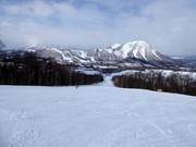 View of Rusutsu Resort with West Mt.