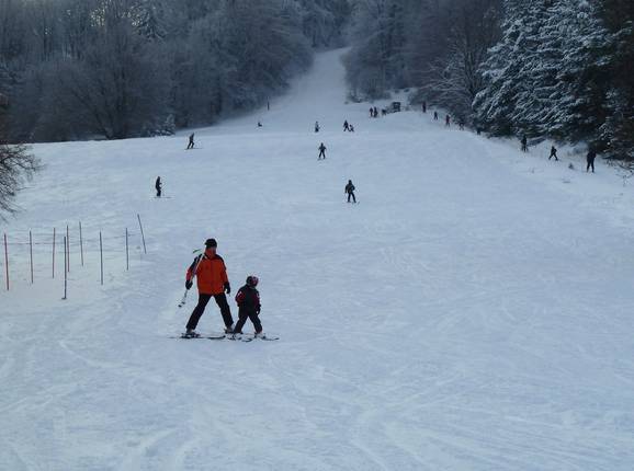 The slope at Hesselberg