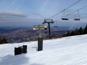 Access to the Double Diamond runs