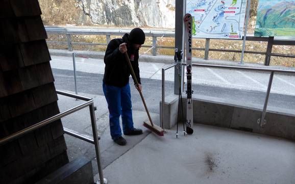 Lake Traunsee: cleanliness of the ski resorts – Cleanliness Feuerkogel – Ebensee