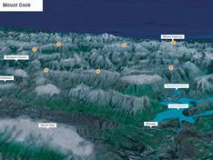 Trail map Harris Mountains