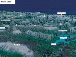 Trail map Harris Mountains