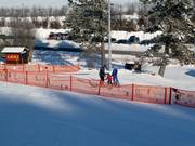 Children's area at the valley station