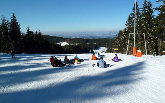 Highest ski resort in the County of Straubing-Bogen – ski resort Pröller Skidreieck (St. Englmar)