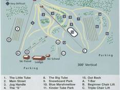 Trail map Blue Marsh