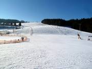 View of the main slope