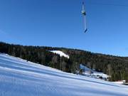 View over the ski area towards Einödriegel