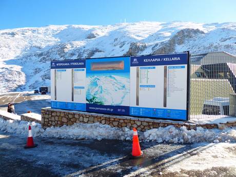 Southeastern Europe (Balkans): orientation within ski resorts – Orientation Mount Parnassos – Fterolakka/Kellaria
