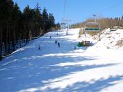 Lower section of the connecting slope to Kappe