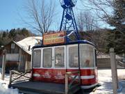 The gondola lift of the ski school