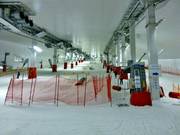 View of the ski area from the entrance