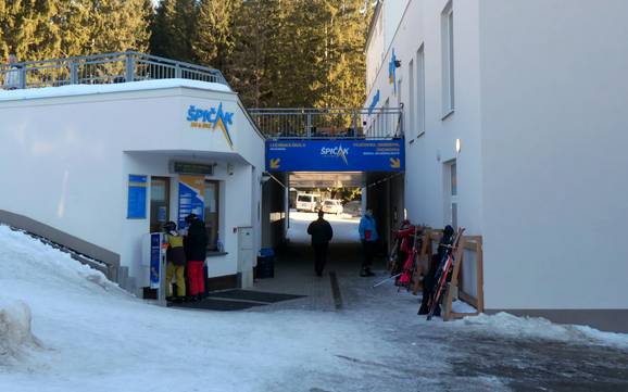 Bohemian Forest (Šumava): cleanliness of the ski resorts – Cleanliness Špičák