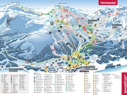 Trail map Hemsedal