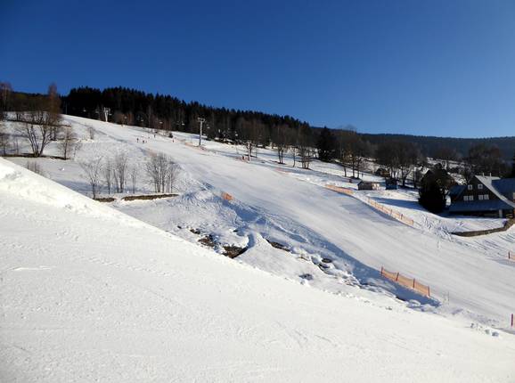 Intermediate slope Portášky in Velká Úpa