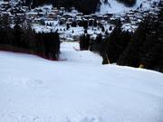 Very steep slope Spinale Direttissima