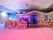 Refreshment stop in Snow City Egypt