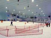 View of the beginner area with conveyor belts