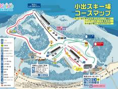 Trail map Koide