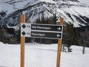 Slope signage