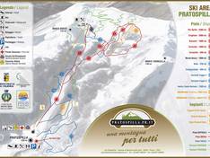 Trail map Pratospilla