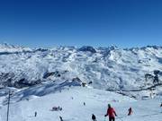 The eastern part of Les Menuires