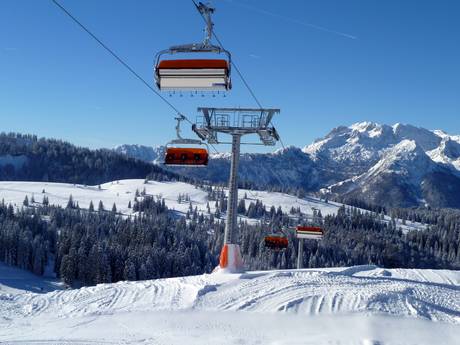 Ski lifts Upper Austria (Oberösterreich) – Ski lifts Dachstein West – Gosau/Russbach/Annaberg