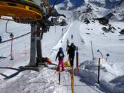 Staff is present at the entry point