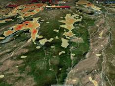 Trail map Nord Freeride