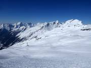 View over the high-alpine area of the Ankogel ski resort