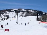 Easy slope at the First Time Express chairlift