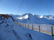 The suspension bridge at Stubnerkogel