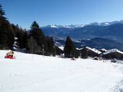 Practice slope in the village