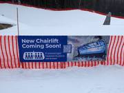 Pipestone Express - 6pers. High speed chairlift (detachable) with bubble and seat heating