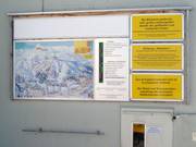 Information board at the Walmendingerhorn mountain station