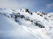 Varied terrain in the high-altitude zone