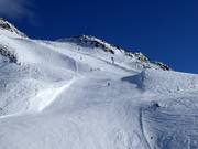 Black slope at the Leppleskofelbahn
