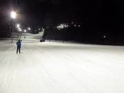 Night skiing