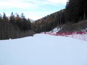 Easy slopes in the Aprica ski area