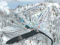 Trail map Great Bear Ski Valley