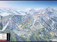 Trail map Big Sky Resort