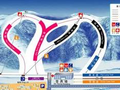 Trail map Wanlongbayi