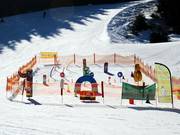 Children's area of the Ski School Poppenberg