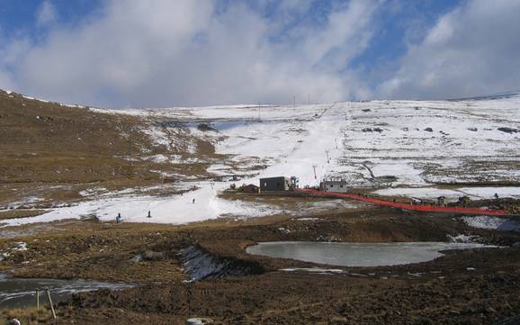 Highest base station in the Butha-Buthe District – ski resort Afriski Mountain Resort