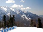 Children's area below the Mountain Shelter.