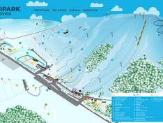 Trail map HEIpark Tošovice